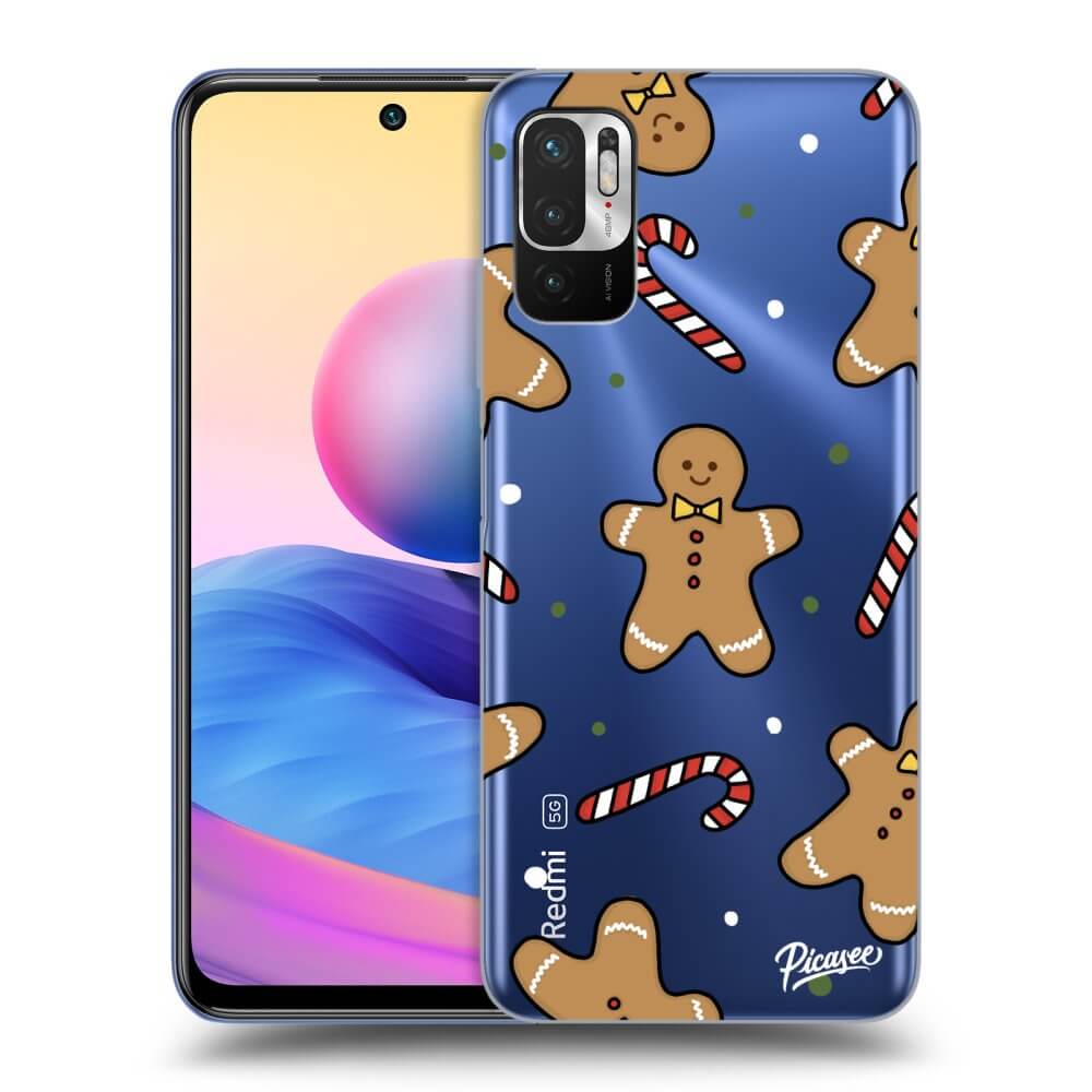 Picasee silikónový prehľadný obal pre Xiaomi Redmi Note 10 5G - Gingerbread