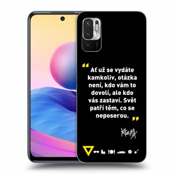 Obal pre Xiaomi Redmi Note 10 5G - Kazma - SVĚT PATŘÍ TĚM, CO SE NEPOSEROU