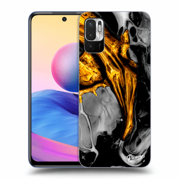 Obal pre Xiaomi Redmi Note 10 5G - Black Gold