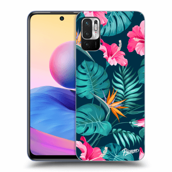 Picasee ULTIMATE CASE pro Xiaomi Redmi Note 10 5G - Pink Monstera