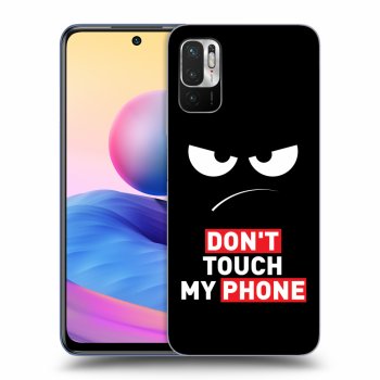 Obal pre Xiaomi Redmi Note 10 5G - Angry Eyes - Transparent
