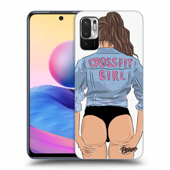 Obal pre Xiaomi Redmi Note 10 5G - Crossfit girl - nickynellow