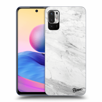 Obal pre Xiaomi Redmi Note 10 5G - White marble