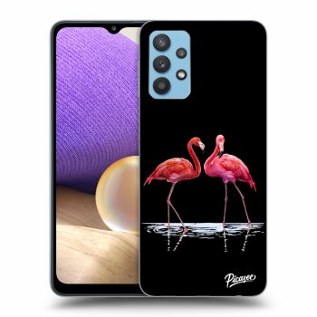 Obal pre Samsung Galaxy A32 4G SM-A325F - Flamingos couple