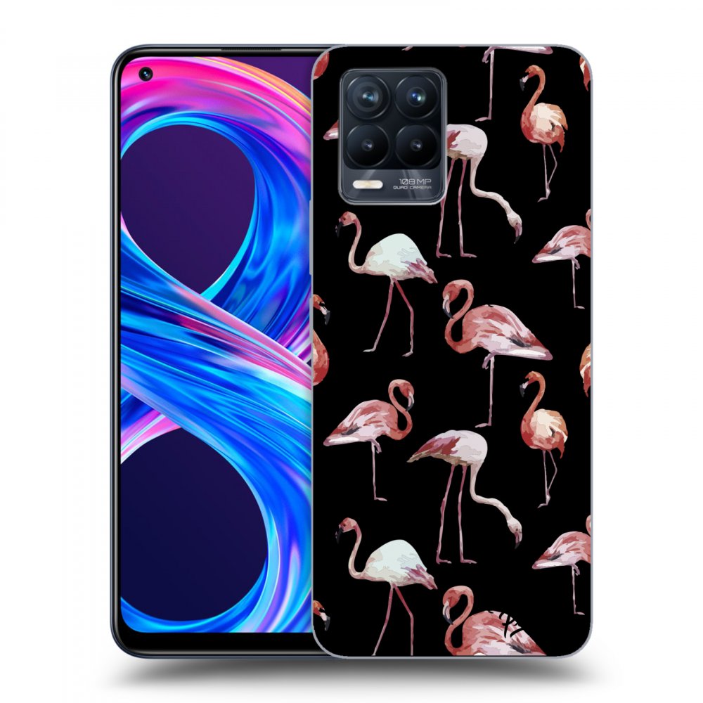 Picasee ULTIMATE CASE pro Realme 8 Pro - Flamingos