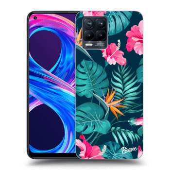 Picasee ULTIMATE CASE pro Realme 8 Pro - Pink Monstera