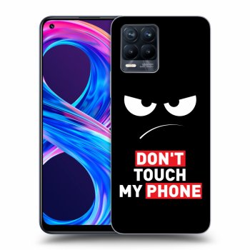 Obal pre Realme 8 Pro - Angry Eyes - Transparent