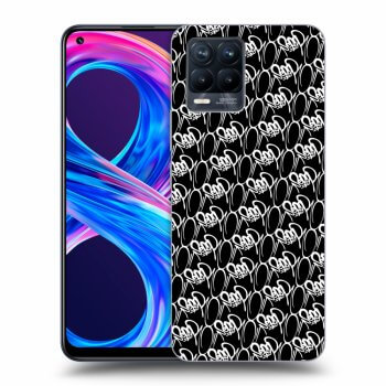 Obal pre Realme 8 Pro - Separ - White On Black 2