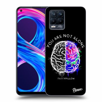 Obal pre Realme 8 Pro - Brain - White