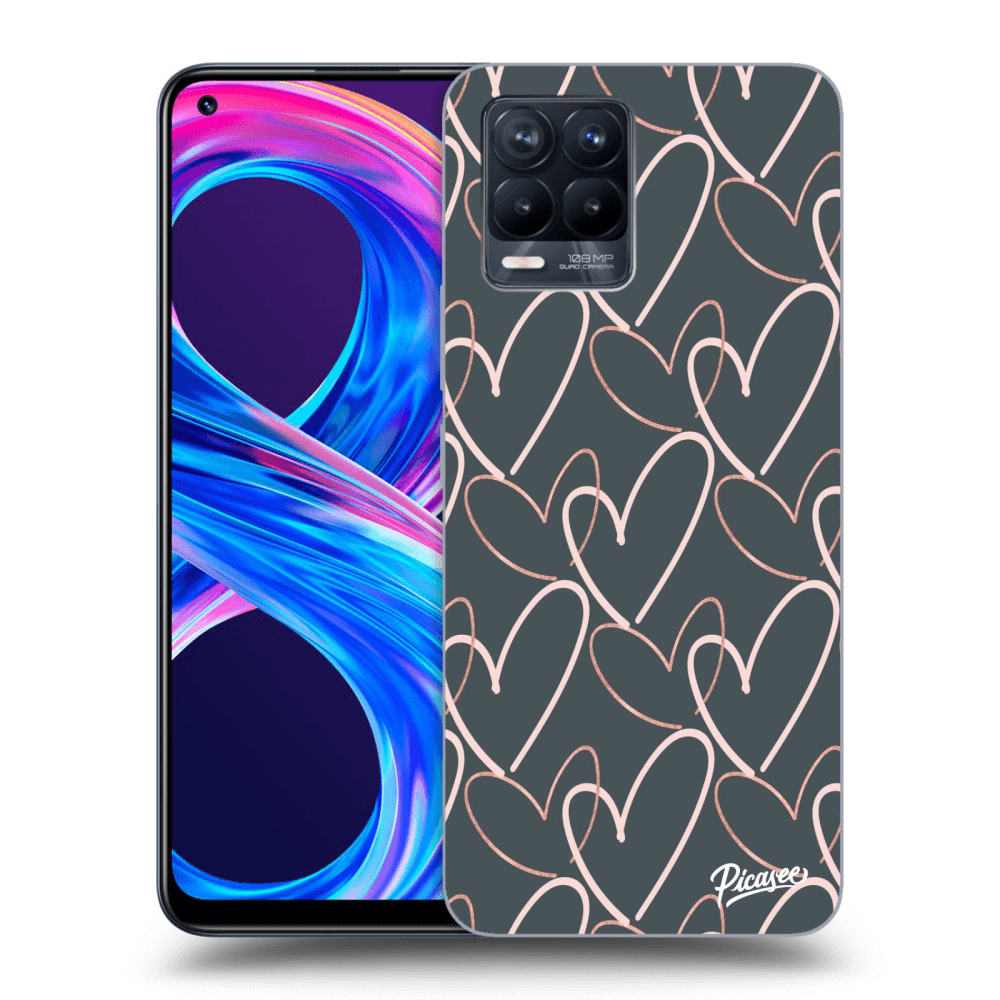 Picasee ULTIMATE CASE pro Realme 8 Pro - Lots of love