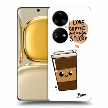 Obal pre Huawei P50 - Cute coffee