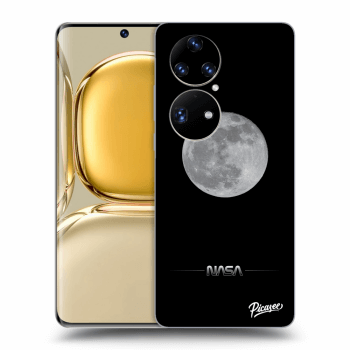 Picasee silikónový čierny obal pre Huawei P50 - Moon Minimal
