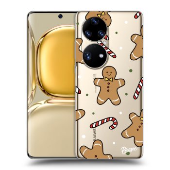 Picasee silikónový prehľadný obal pre Huawei P50 - Gingerbread