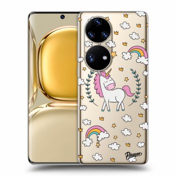 Obal pre Huawei P50 - Unicorn star heaven