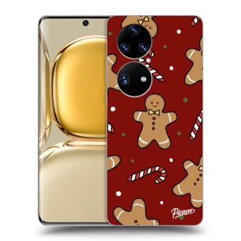 Picasee silikónový prehľadný obal pre Huawei P50 - Gingerbread 2
