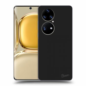 Picasee silikónový čierny obal pre Huawei P50 - Clear