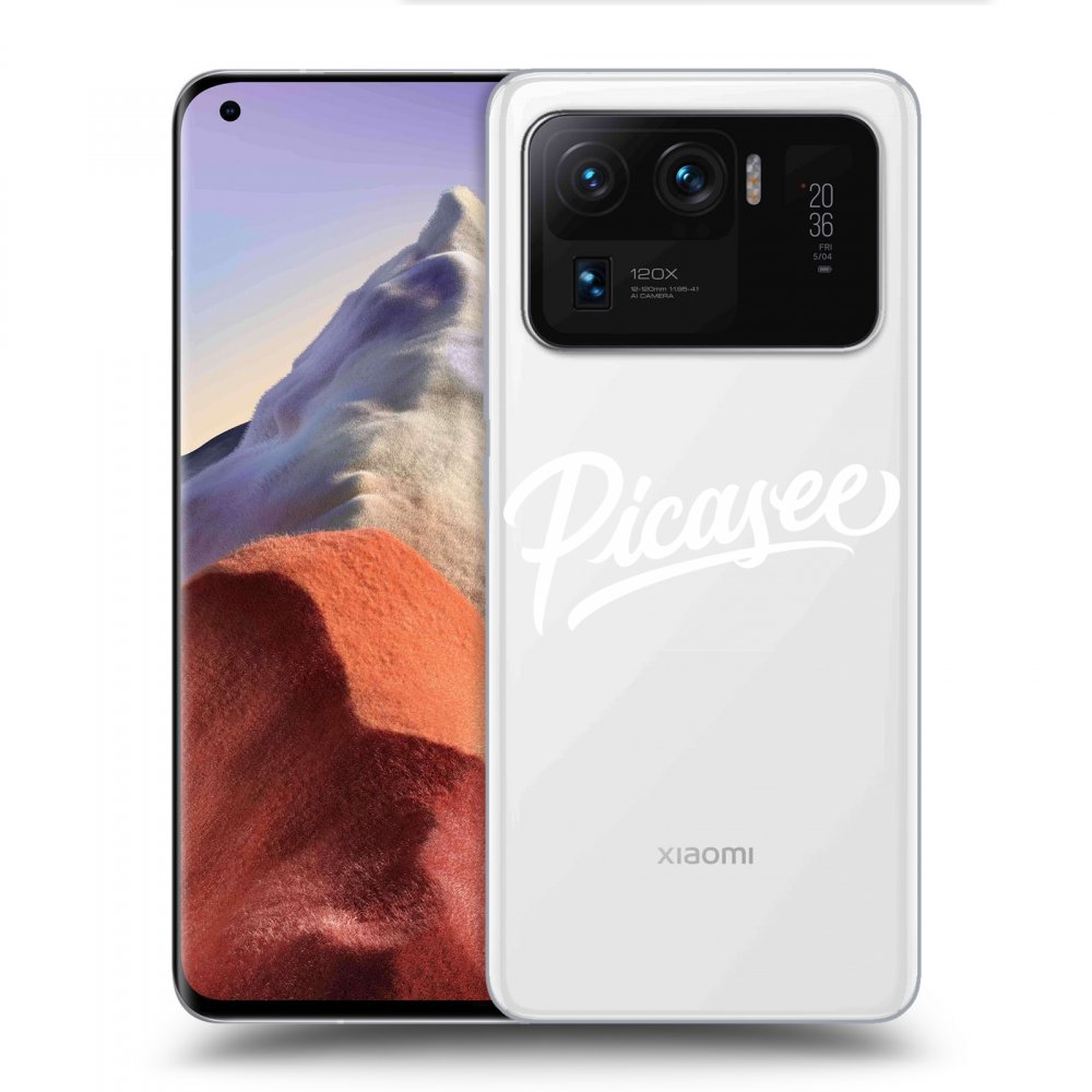 Picasee silikónový prehľadný obal pre Xiaomi Mi 11 Ultra - Picasee - White