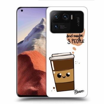 Picasee silikónový čierny obal pre Xiaomi Mi 11 Ultra - Cute coffee