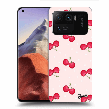 Picasee silikónový prehľadný obal pre Xiaomi Mi 11 Ultra - Cherries