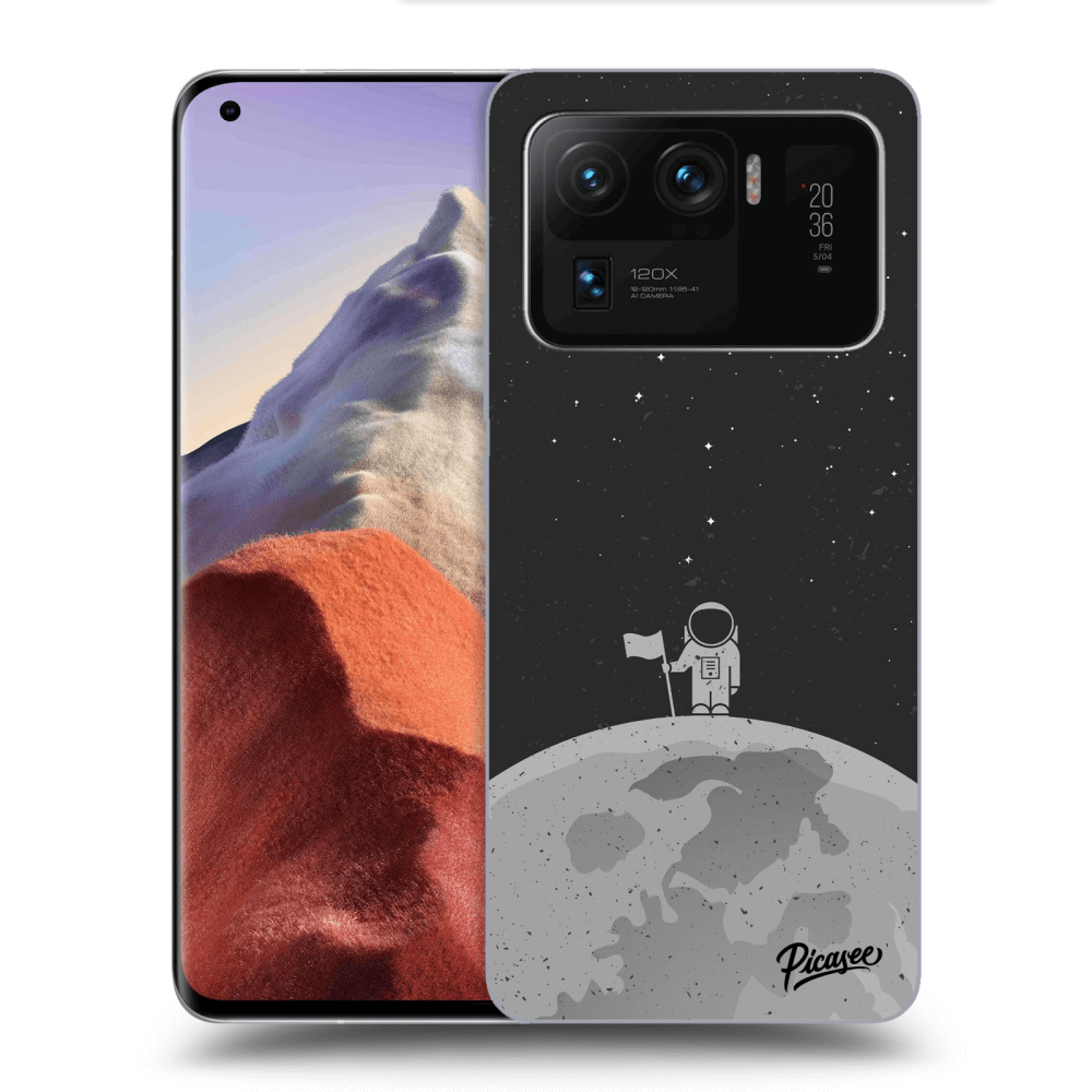 Picasee silikónový čierny obal pre Xiaomi Mi 11 Ultra - Astronaut