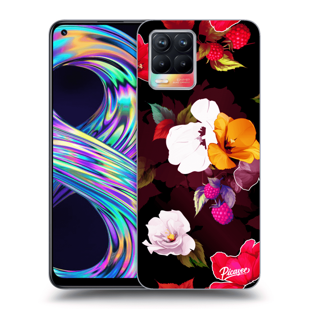 Picasee ULTIMATE CASE pro Realme 8 4G - Flowers and Berries