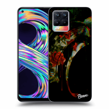Picasee ULTIMATE CASE pro Realme 8 4G - Roses black
