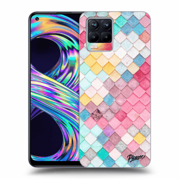 Obal pre Realme 8 4G - Colorful roof