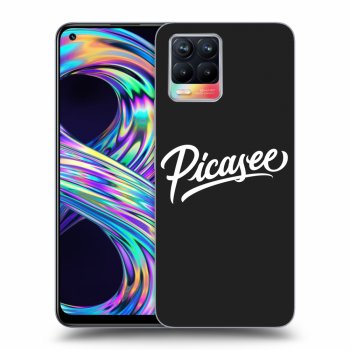 Picasee silikónový čierny obal pre Realme 8 4G - Picasee - White