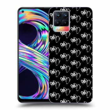 Obal pre Realme 8 4G - Separ - White On Black