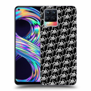 Obal pre Realme 8 4G - Separ - White On Black 2