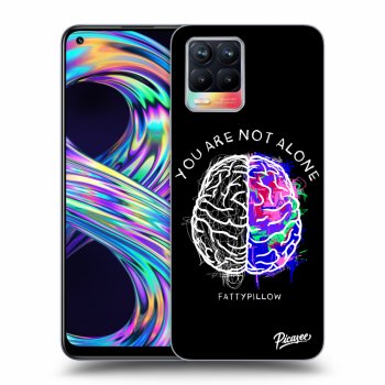 Obal pre Realme 8 4G - Brain - White