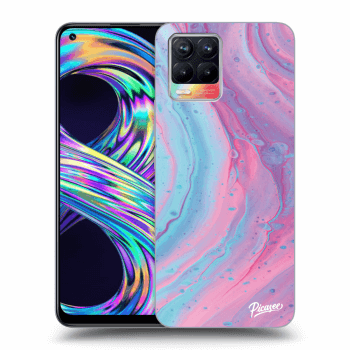 Obal pre Realme 8 4G - Pink liquid