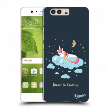 Picasee silikónový prehľadný obal pre Huawei P10 - Believe In Unicorns