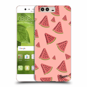 Picasee silikónový prehľadný obal pre Huawei P10 - Watermelon