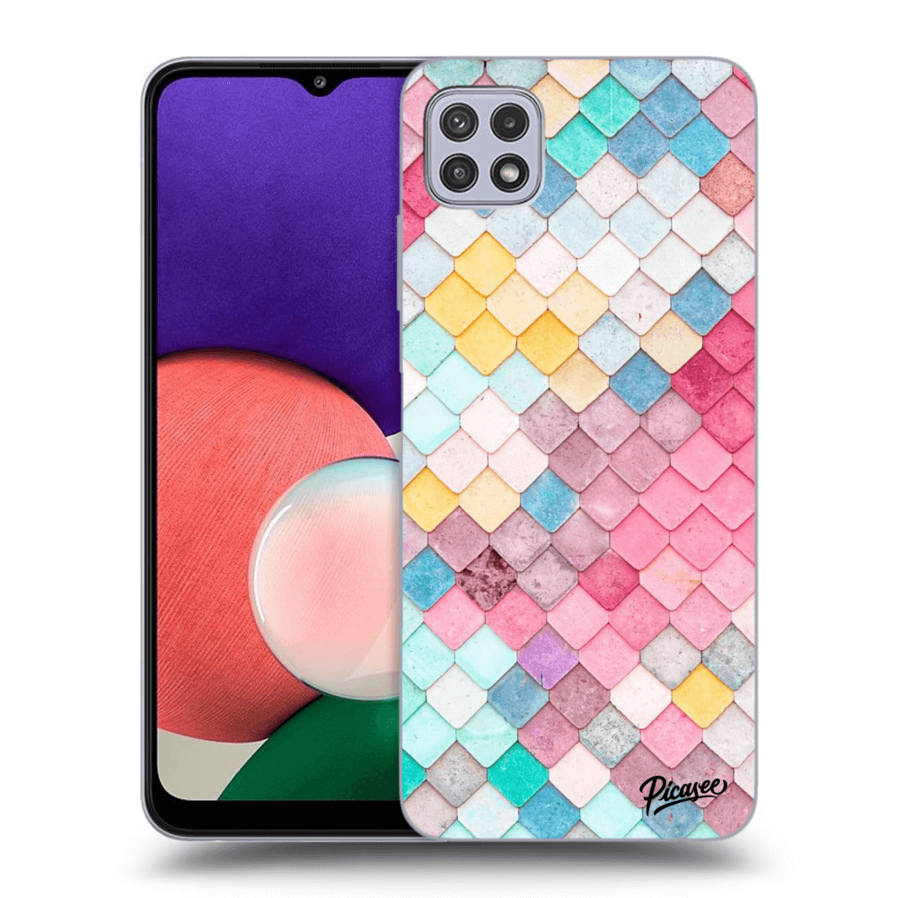 Picasee ULTIMATE CASE pro Samsung Galaxy A22 A226B 5G - Colorful roof