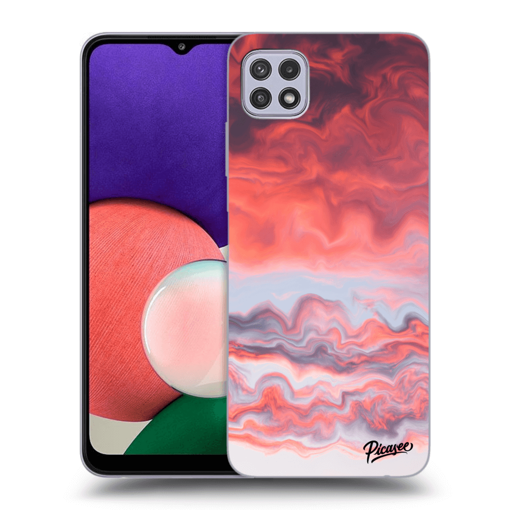 Picasee ULTIMATE CASE pro Samsung Galaxy A22 A226B 5G - Sunset