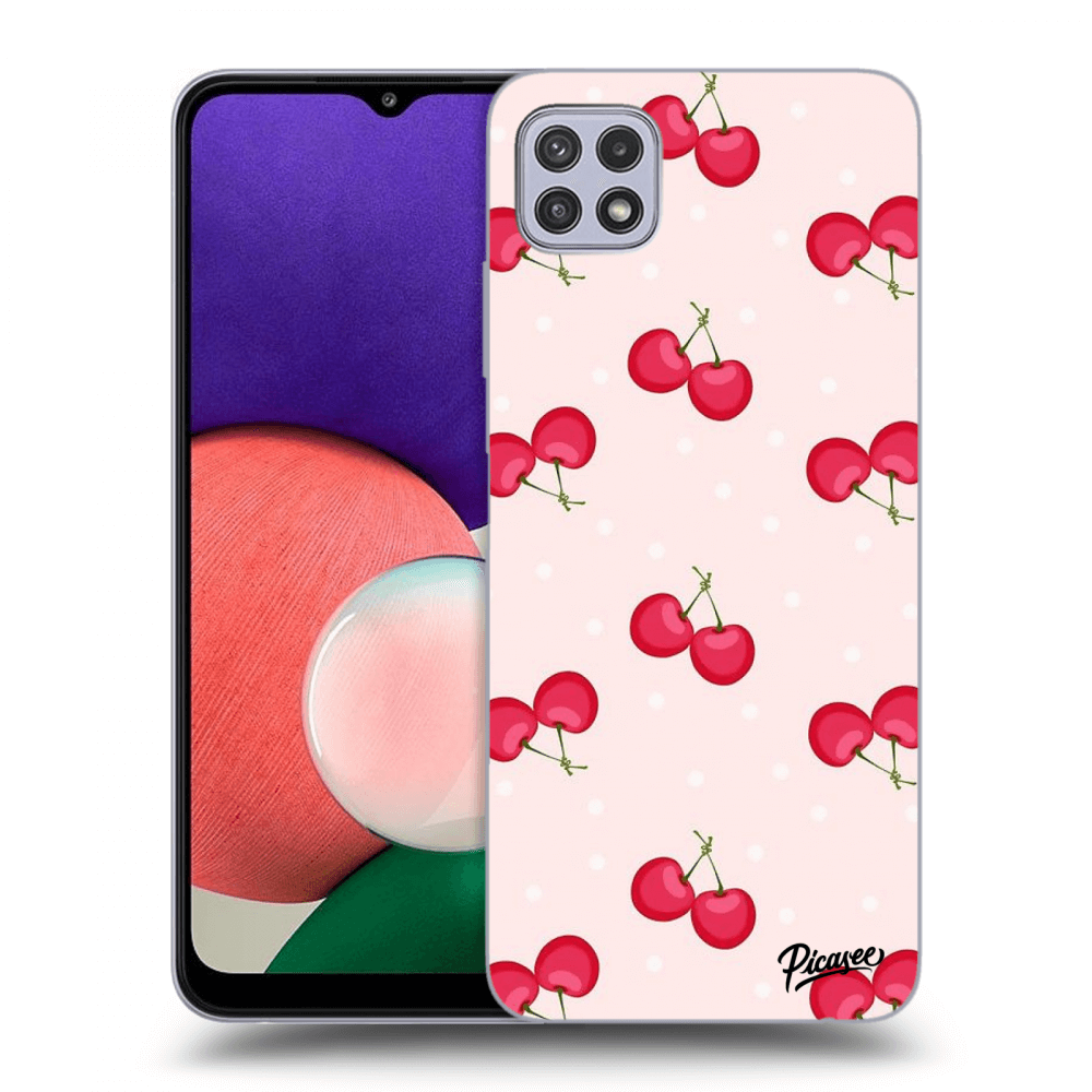Picasee ULTIMATE CASE pro Samsung Galaxy A22 A226B 5G - Cherries