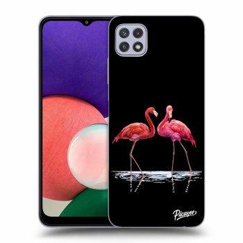 Obal pre Samsung Galaxy A22 A226B 5G - Flamingos couple