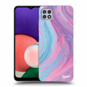 Obal pre Samsung Galaxy A22 5G A226B - Pink liquid