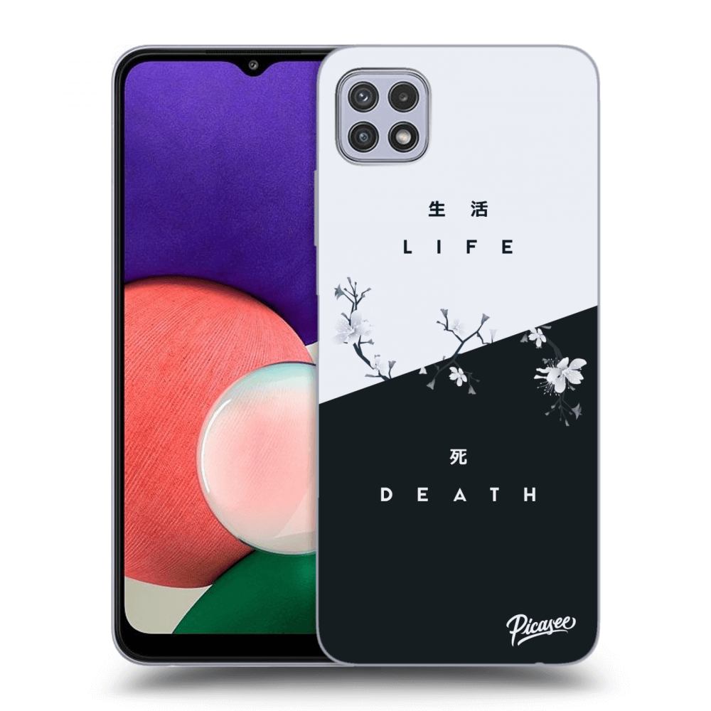 Picasee ULTIMATE CASE pro Samsung Galaxy A22 A226B 5G - Life - Death