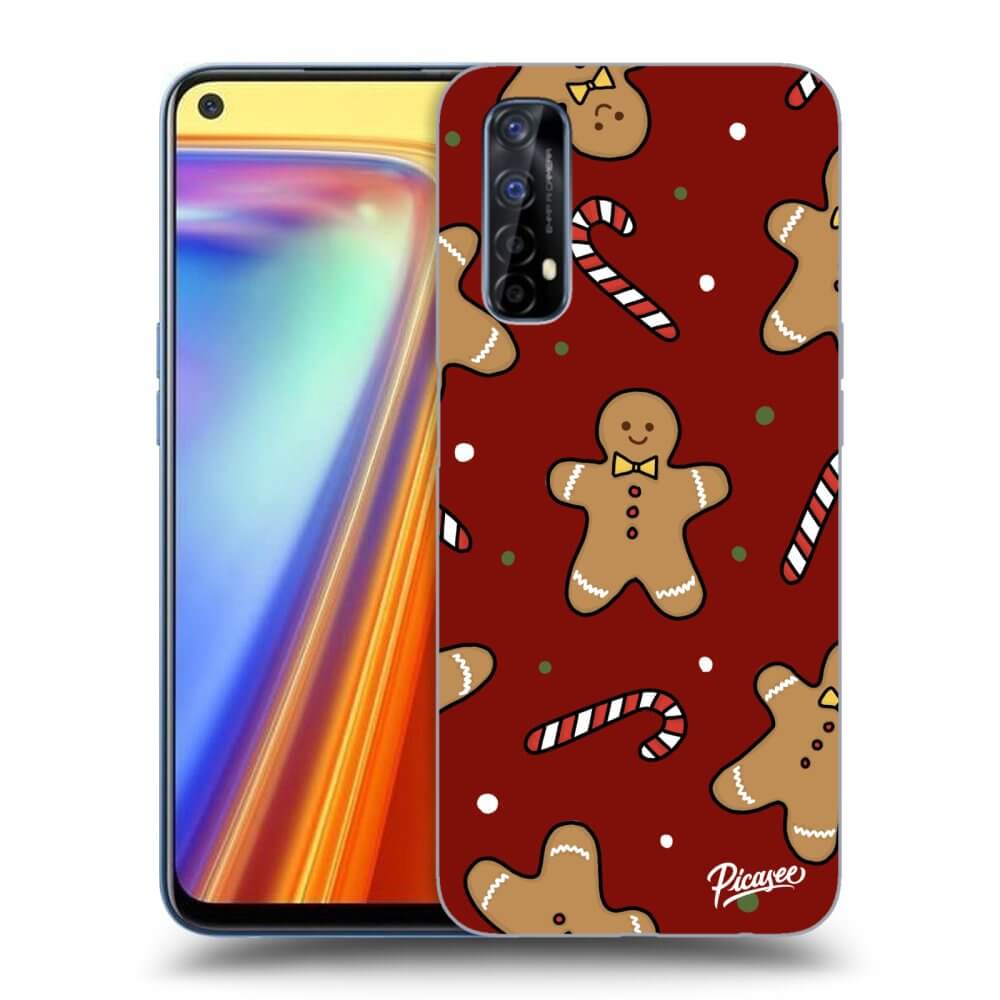 Picasee silikónový prehľadný obal pre Realme 7 - Gingerbread 2