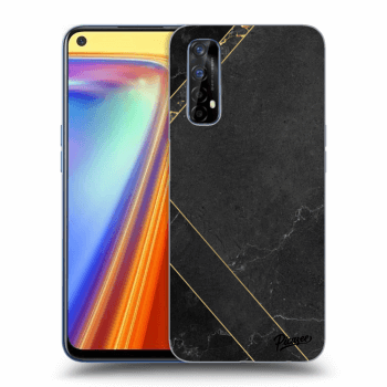 Obal pre Realme 7 - Black tile