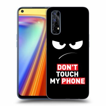 Obal pre Realme 7 - Angry Eyes - Transparent