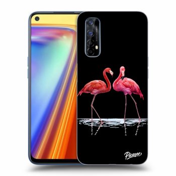 Obal pre Realme 7 - Flamingos couple