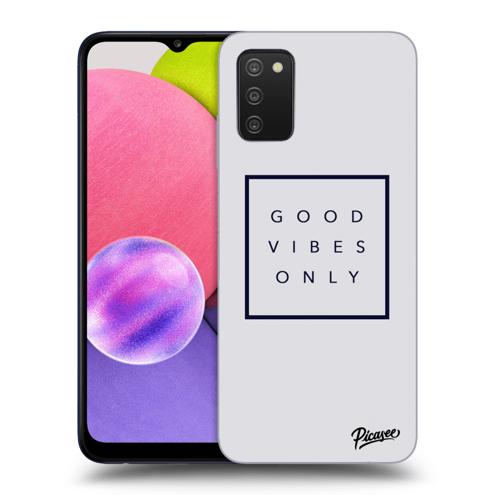 Picasee ULTIMATE CASE pro Samsung Galaxy A02s A025G - Good vibes only