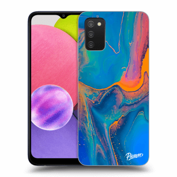 Picasee ULTIMATE CASE pro Samsung Galaxy A02s A025G - Rainbow