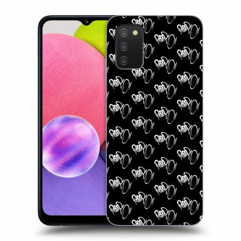 Obal pre Samsung Galaxy A02s A025G - Separ - White On Black