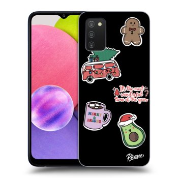 Picasee ULTIMATE CASE pro Samsung Galaxy A02s A025G - Christmas Stickers