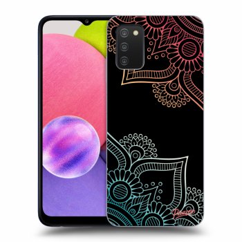 Picasee ULTIMATE CASE pro Samsung Galaxy A02s A025G - Flowers pattern