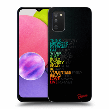 Picasee ULTIMATE CASE pro Samsung Galaxy A02s A025G - Motto life